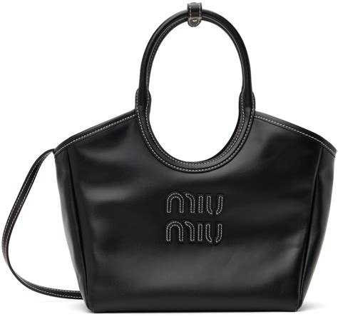 Black Ivy Leather Bag 